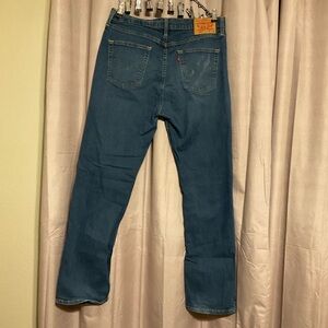 Levi's Blue Straight Jeans Classic Fit
